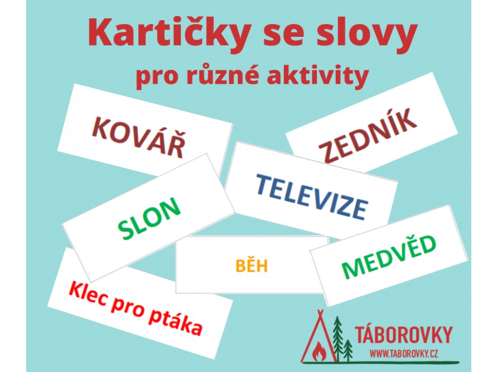 Kartičky na aktivity v PDF formátu